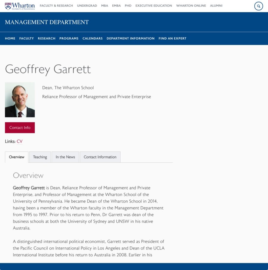 New Faculty Profiles Wharton Inside